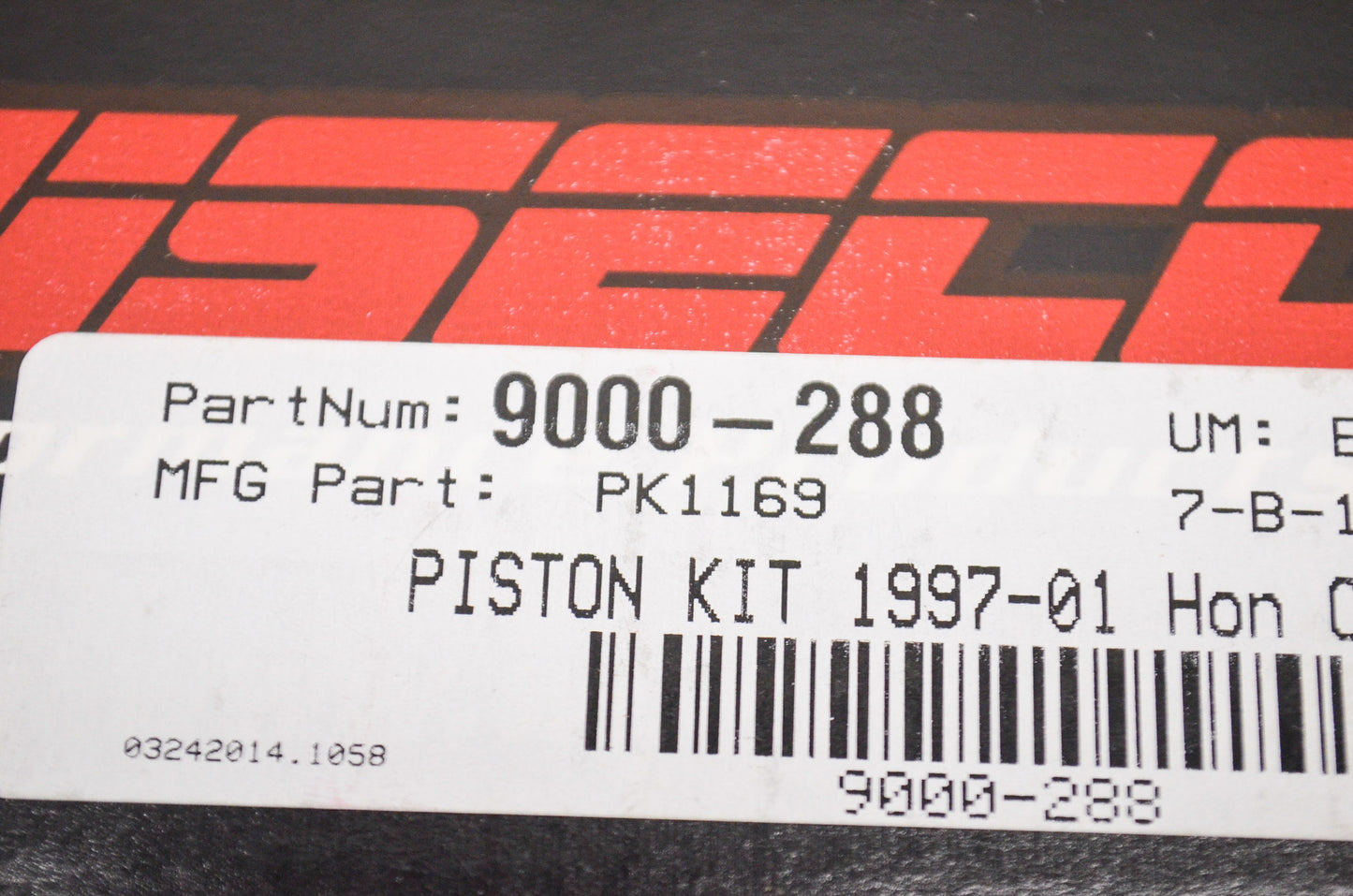 New Wiseco Forged Piston Kit 67mm 97-01 Honda CR250
