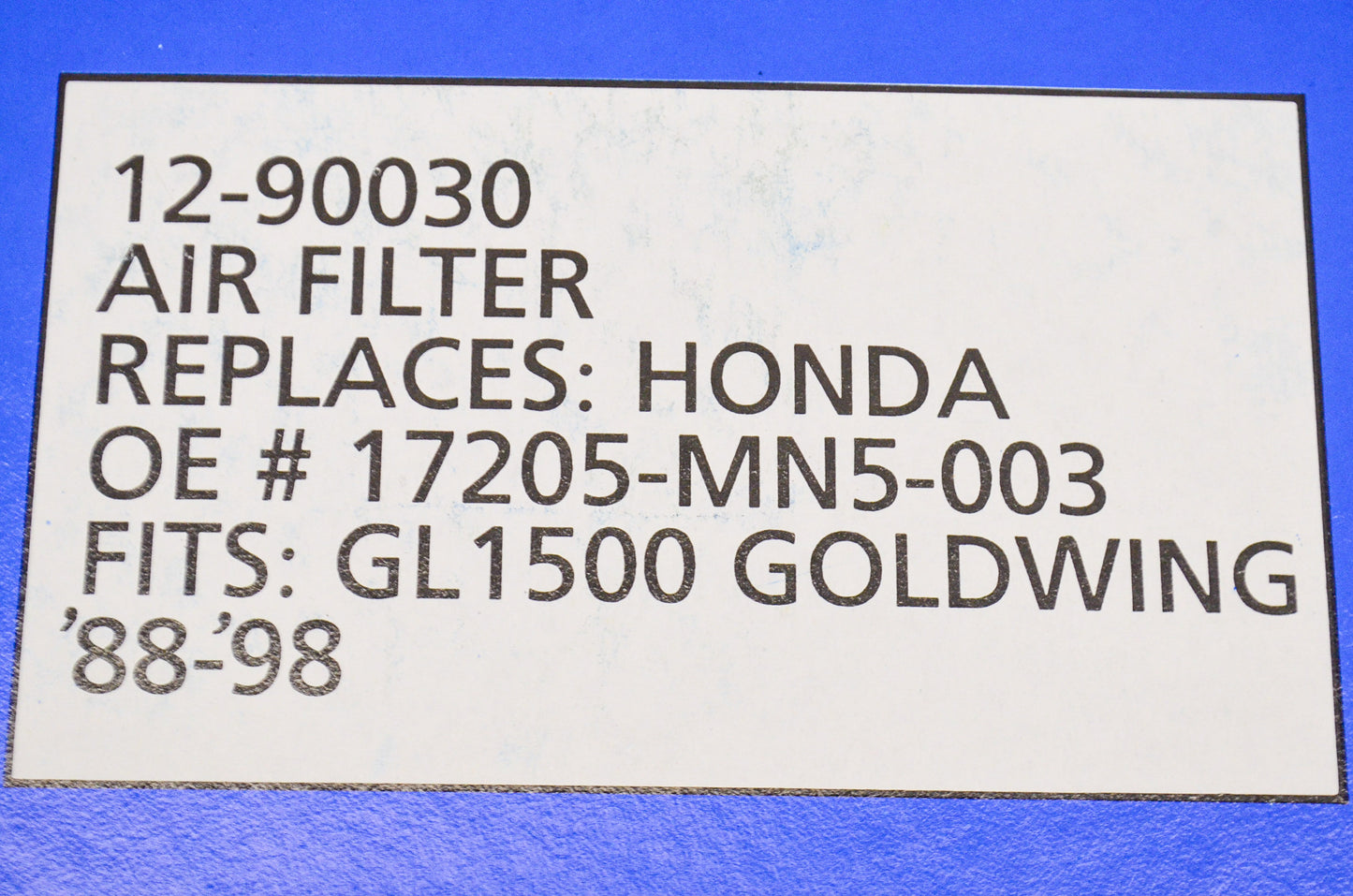 Air Filter NOS