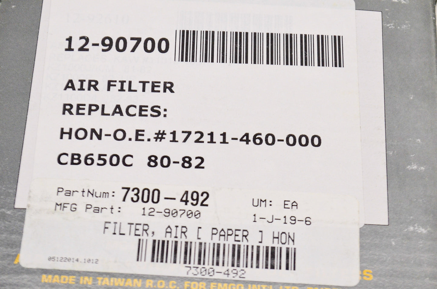 Air Filter NOS