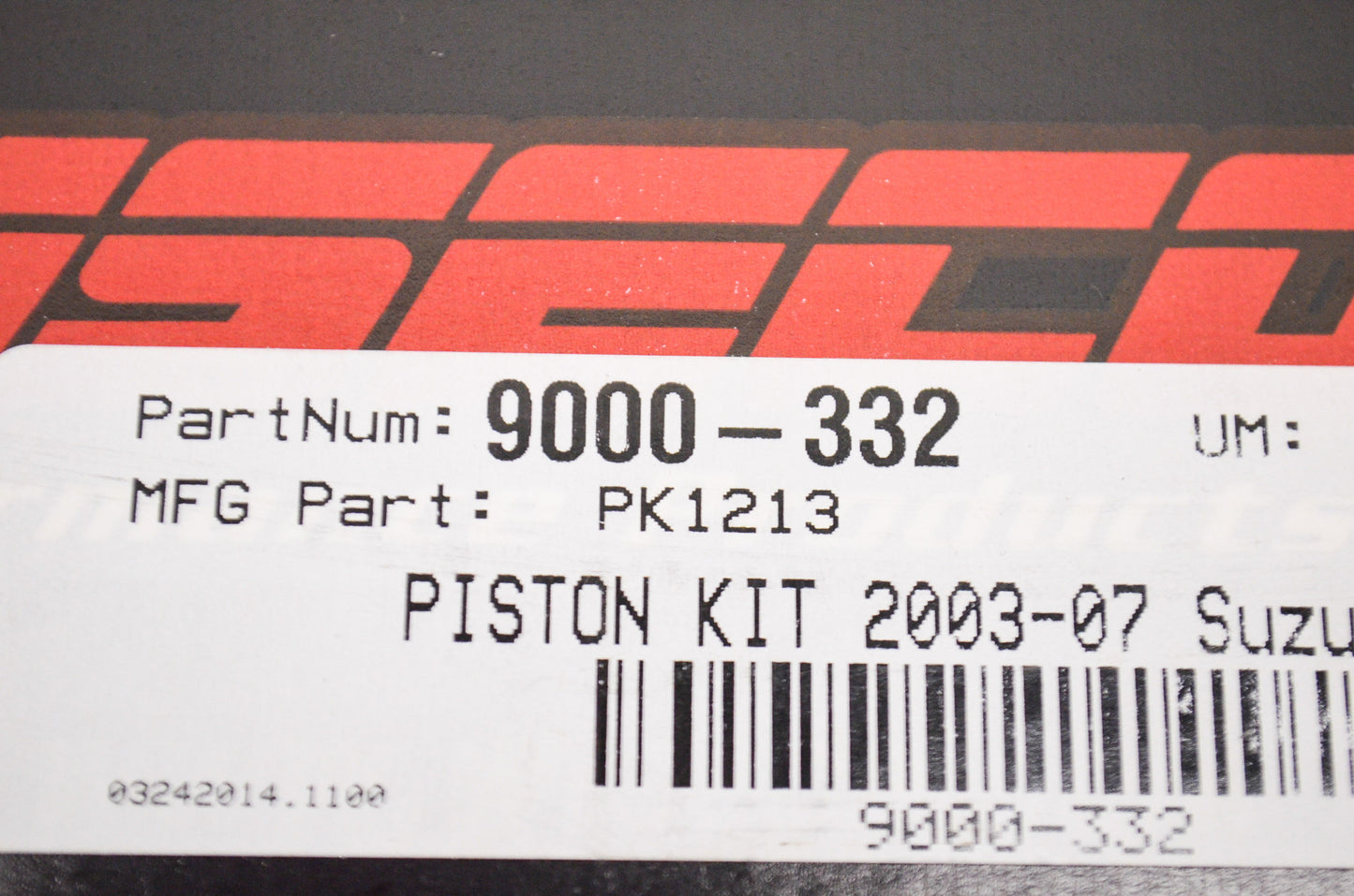 New Wiseco Forged Piston Kit 67.5mm 03-07 Suzuki RM250