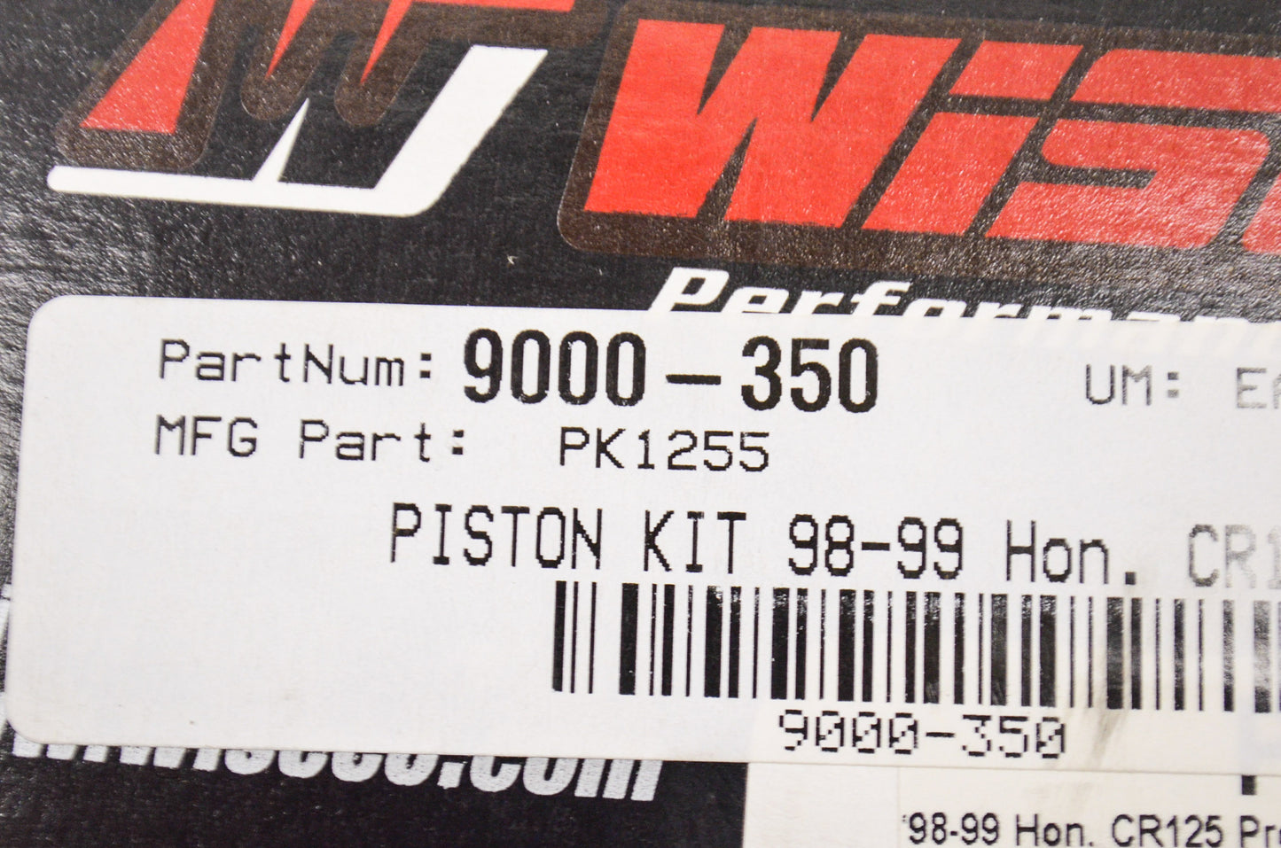 New Wiseco Forged Piston Kit 55mm 98-99 Honda CR125