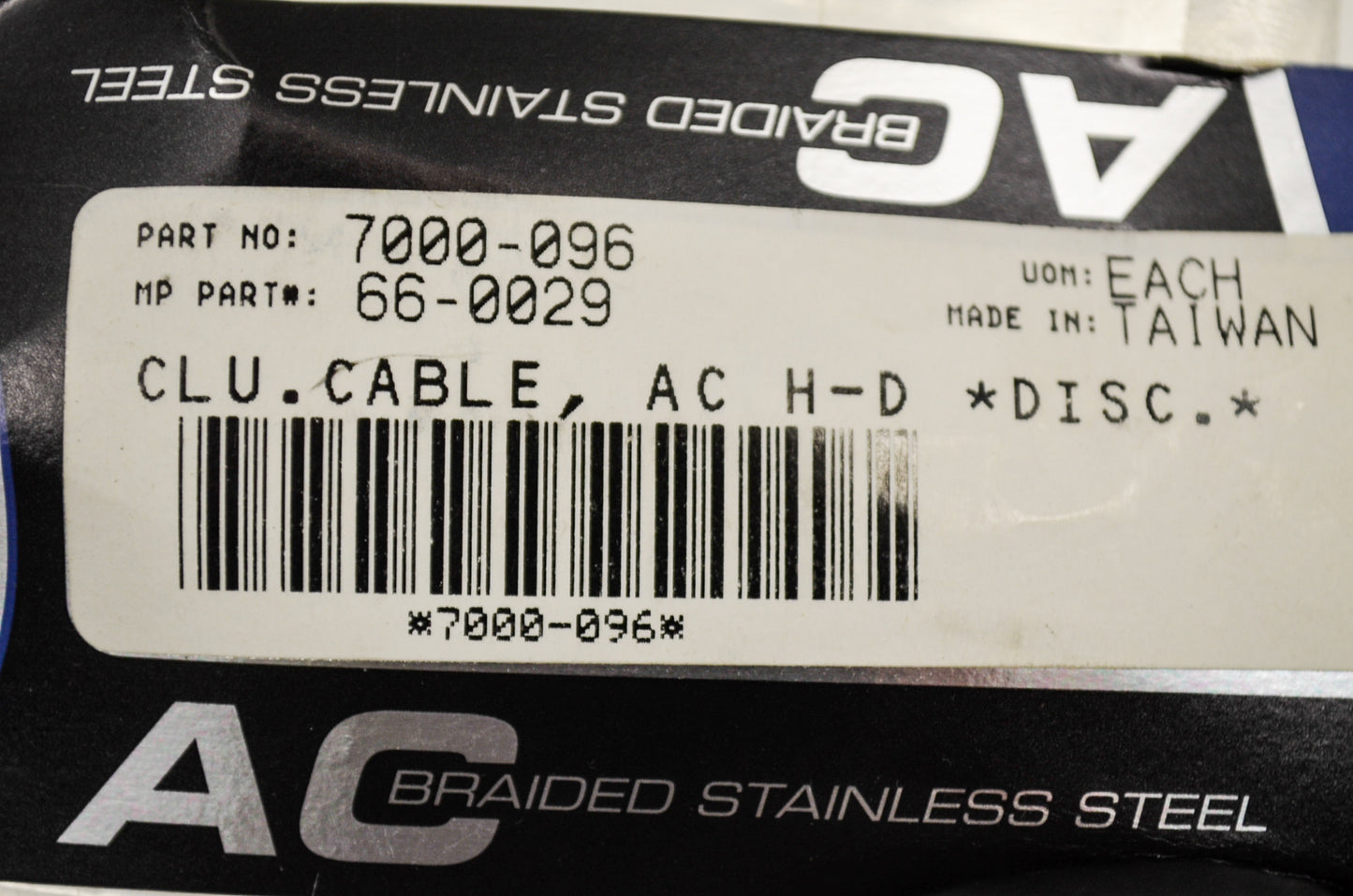 Motion Pro 7000-096, 66-0029 Clutch Cable Armor Coat NOS
