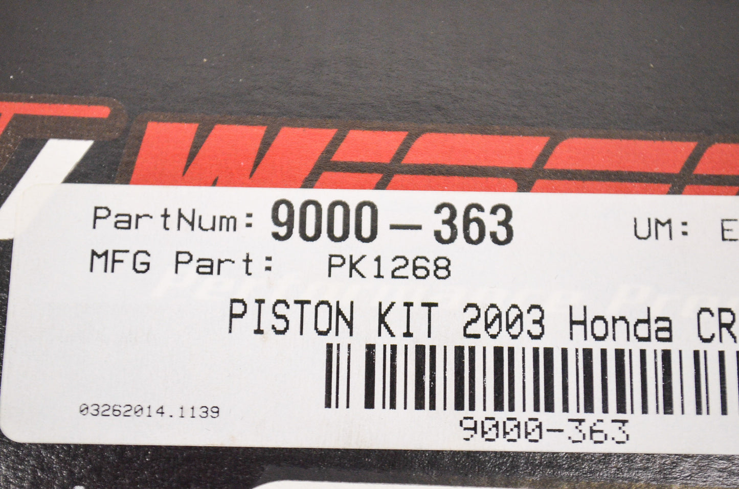 New Wiseco Forged Piston Kit 56mm 03 Honda CR125