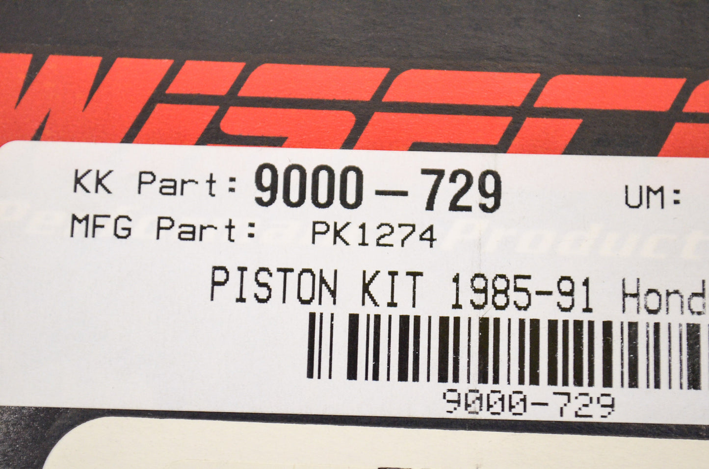 New Wiseco Forged Piston Kit 54mm 85-91 Honda XR100