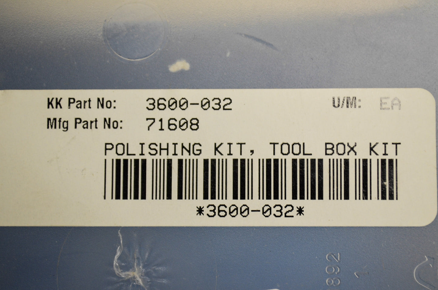 Aluminum Rough Surface Polishing Kit NOS