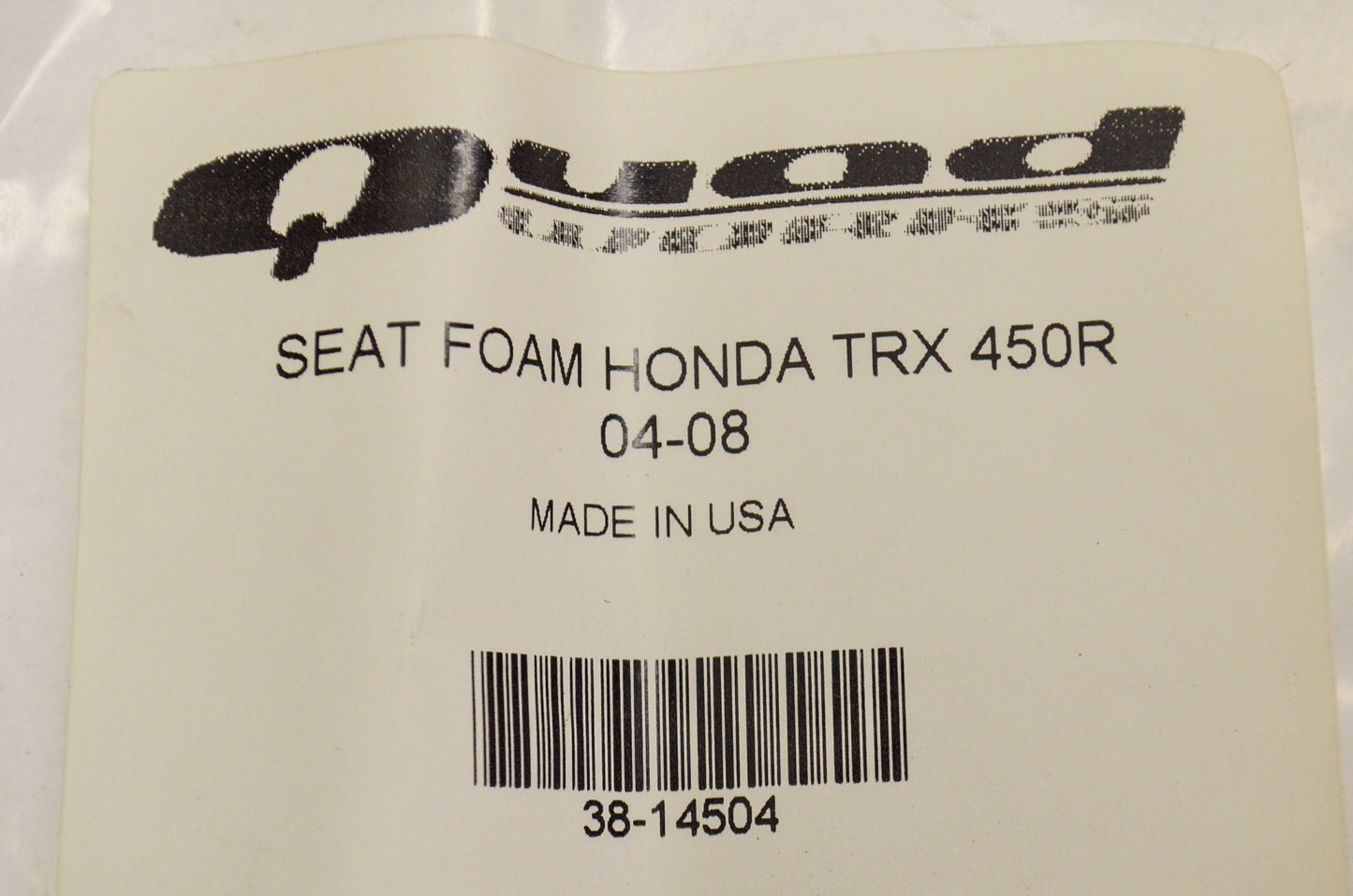 Seat Foam Honda TRX 450R 04-08 NOS