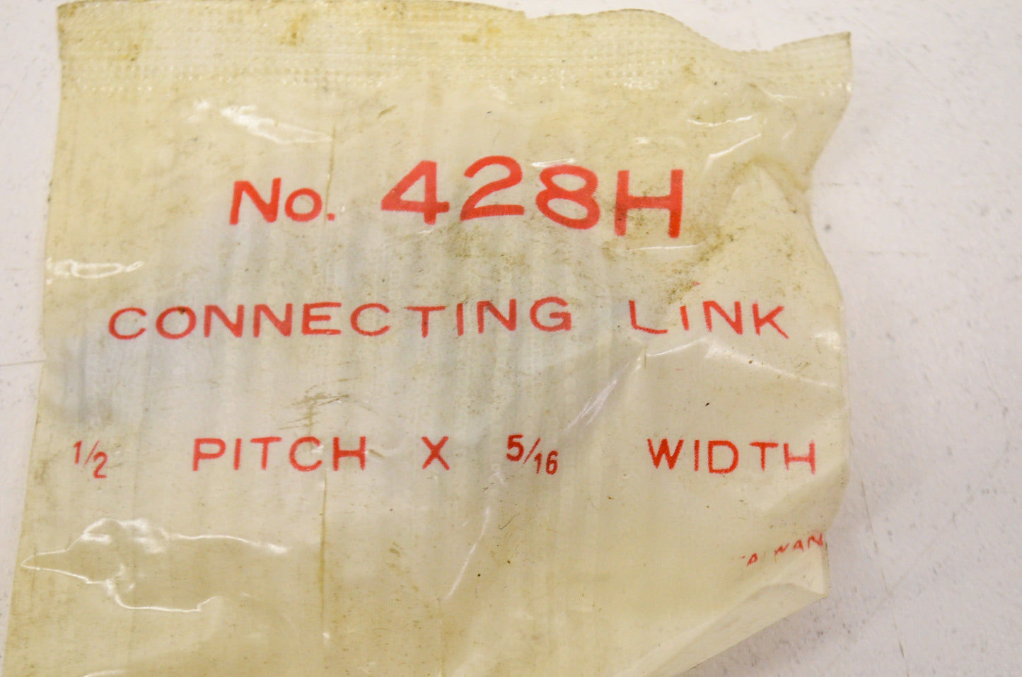Offset Link 428HD 1/2' pitch x 5/16' width Qty 5 NOS