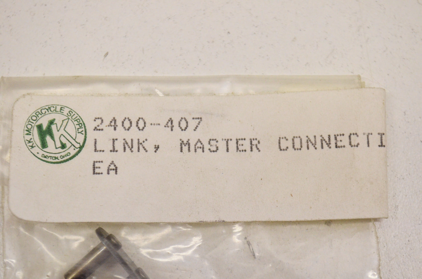 Cycle Pro 2400-407, 12-10739 Master Connecting Link 219 Qty 2 NOS