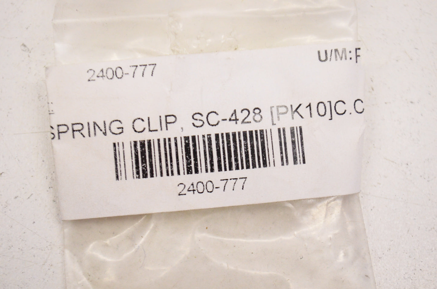 Cycle Pro 2400-777 Connecting Link Spring Clip SC 428 Qty 10 NOS