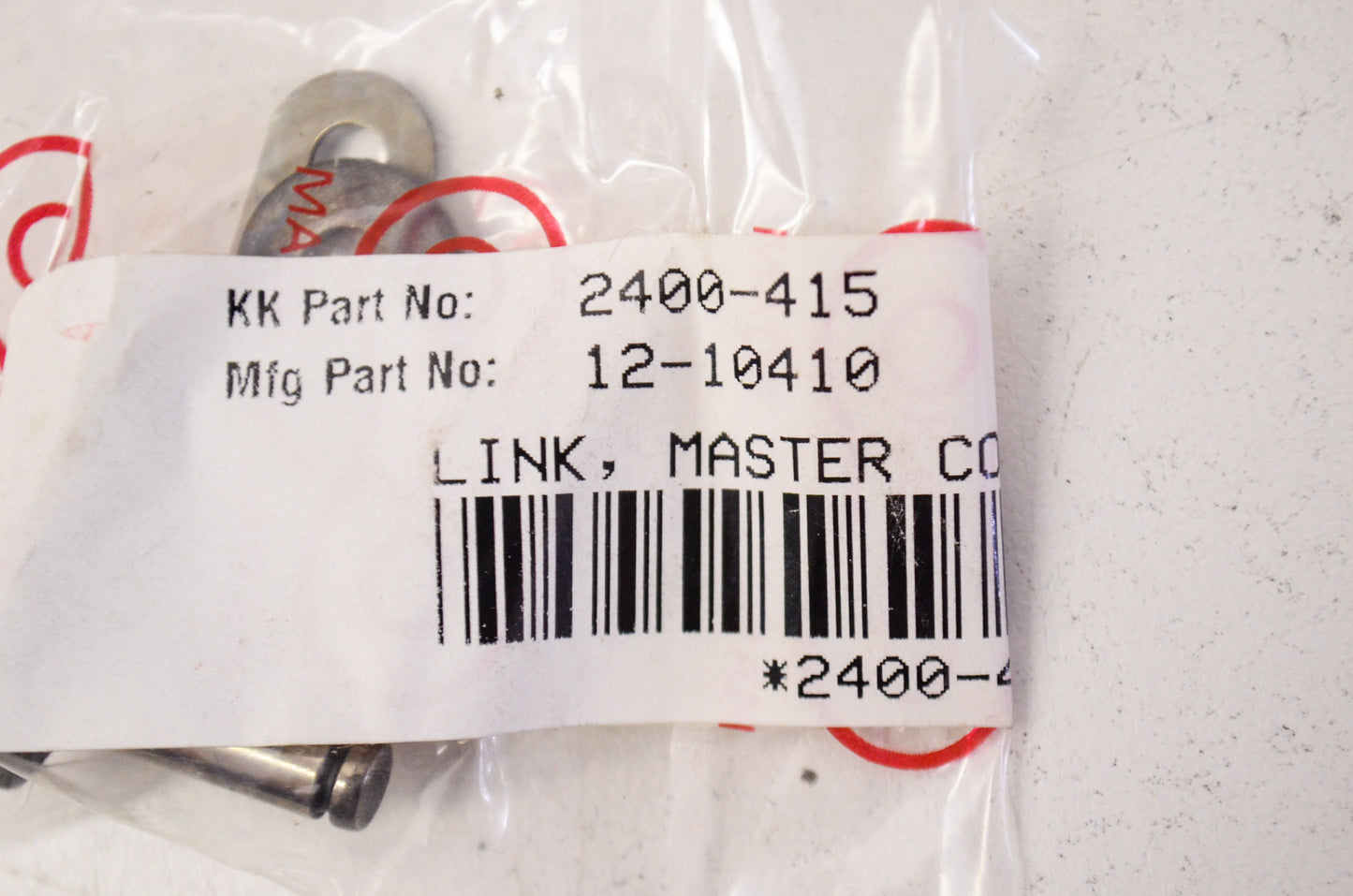 Cycle Pro 2400-415, 12-10410 Master Connecting Link 530 NOS