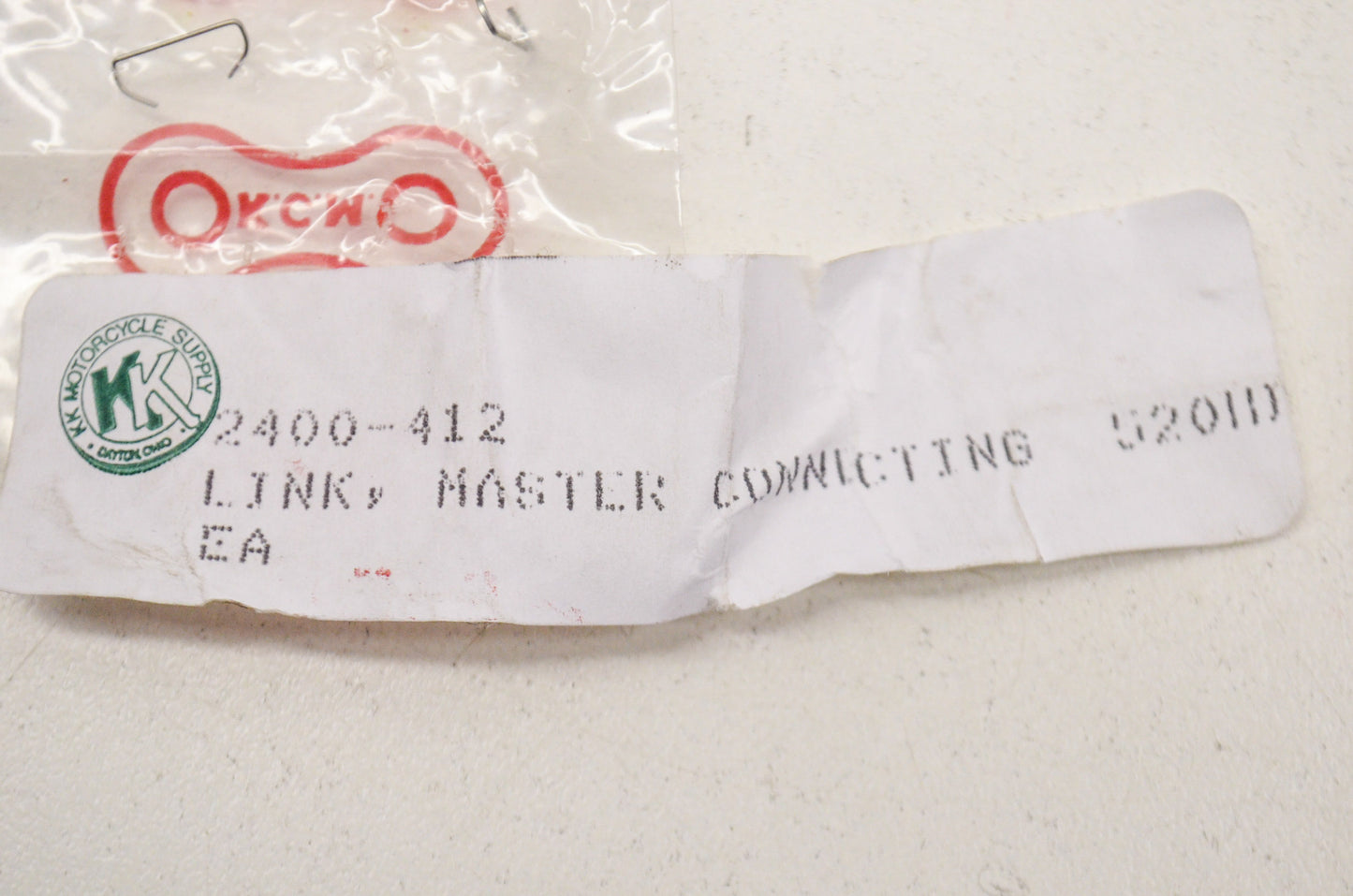 KK 2400-412, 12-10407 Master Connecting Link 520HD NOS