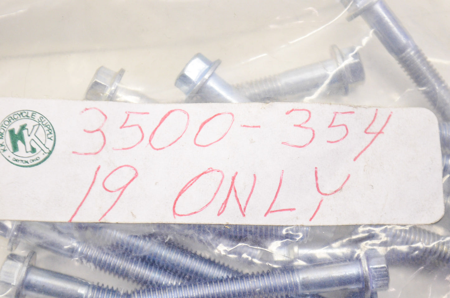 Flange Head Bolt 6x45 Qty 19 NOS