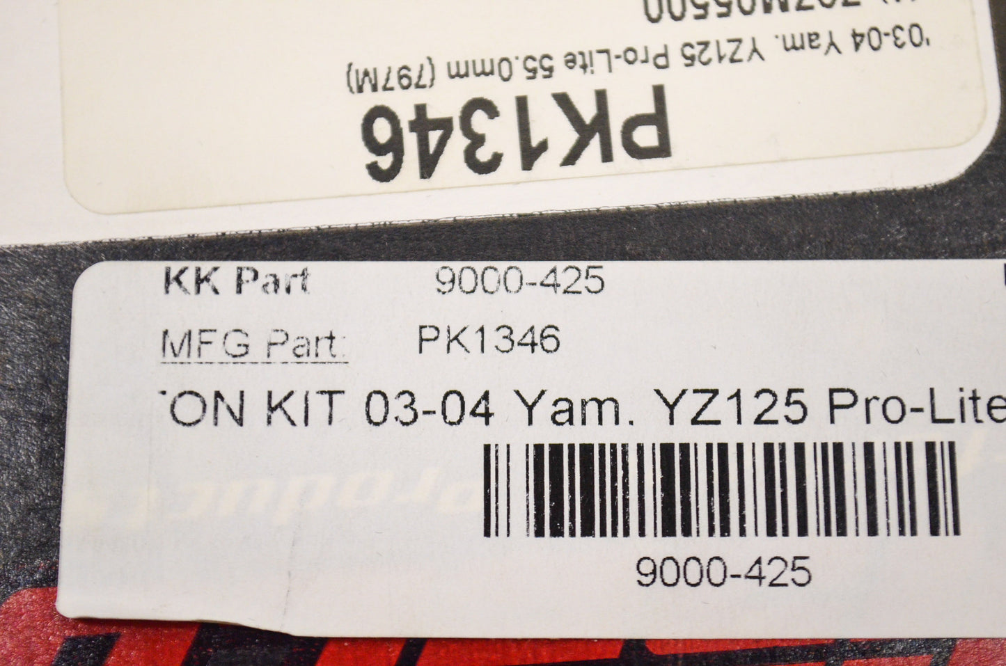 New Wiseco Fored Piston Kit 55mm 03-04 Yamaha YZ125