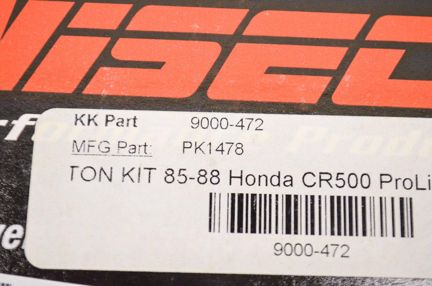 New Wiseco Top End Kit 90mm 85-88 Honda CR500