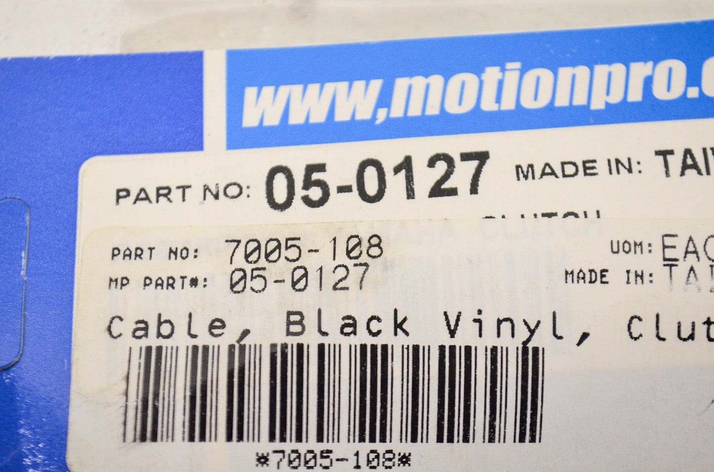 Motion Pro 05-0127 Clutch Cable NOS