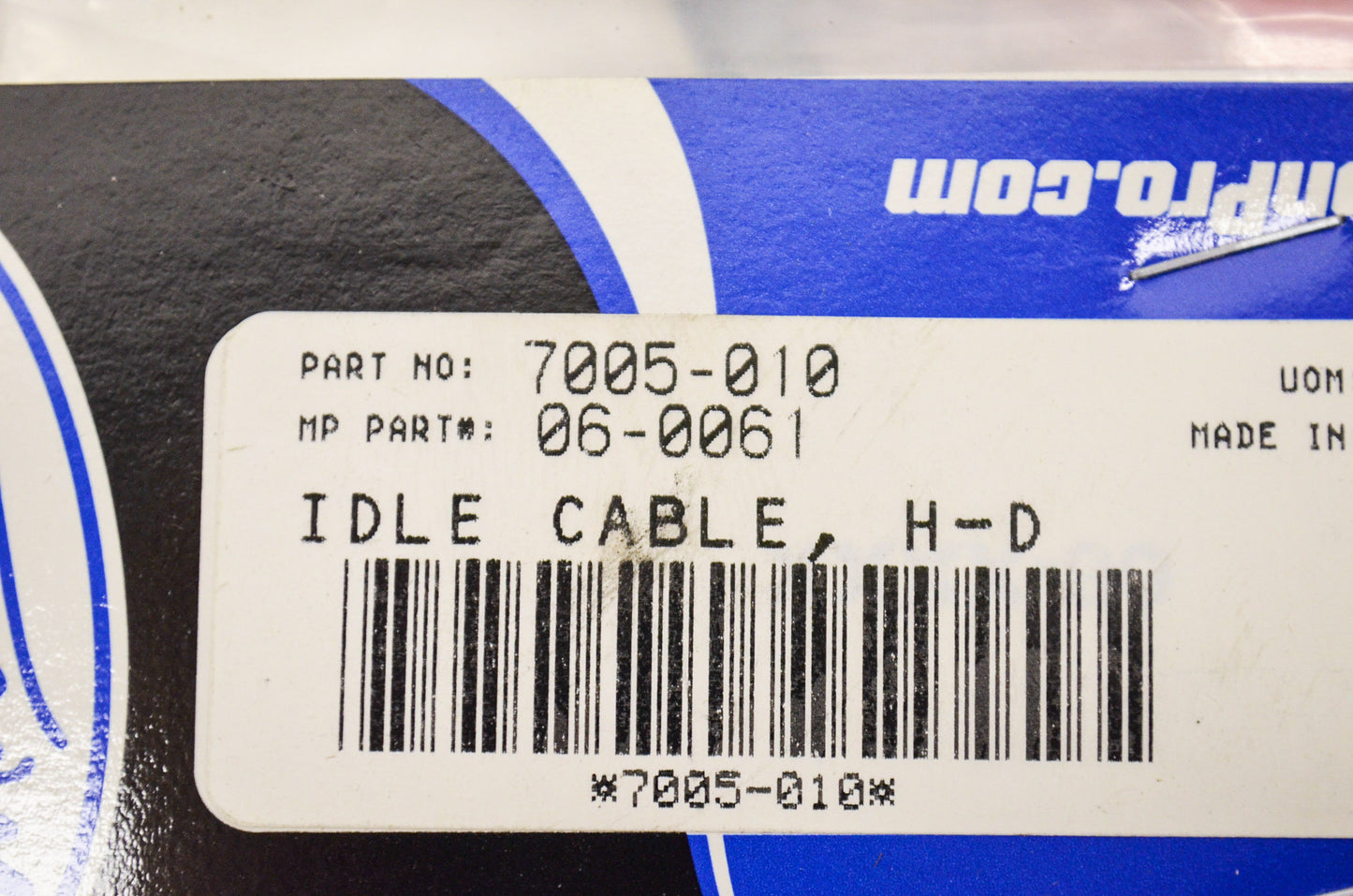 New Motion Pro Idle Cable