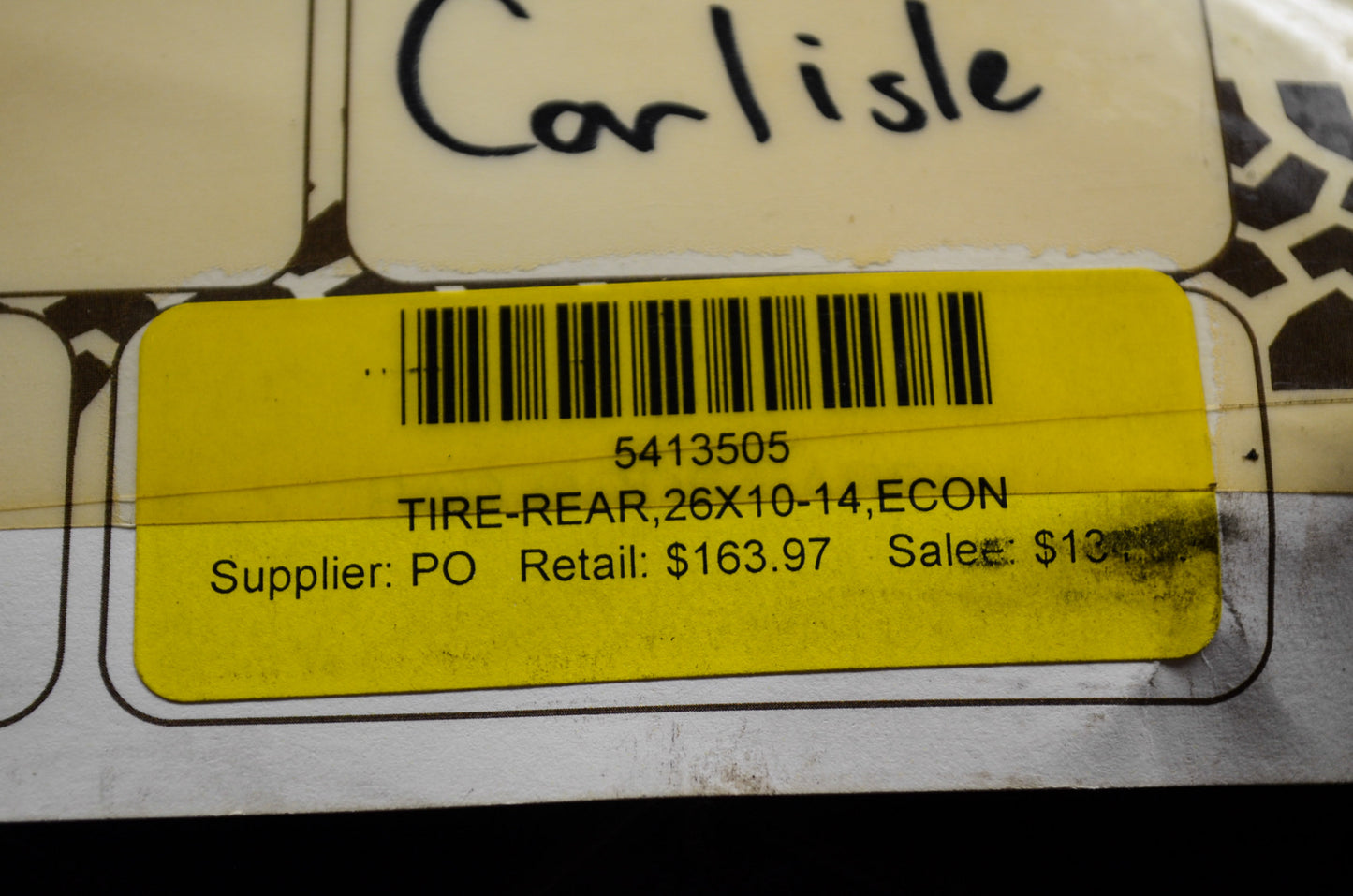 New OEM Carlisle Terrathon AT26X10-14 Qty 2 NOS