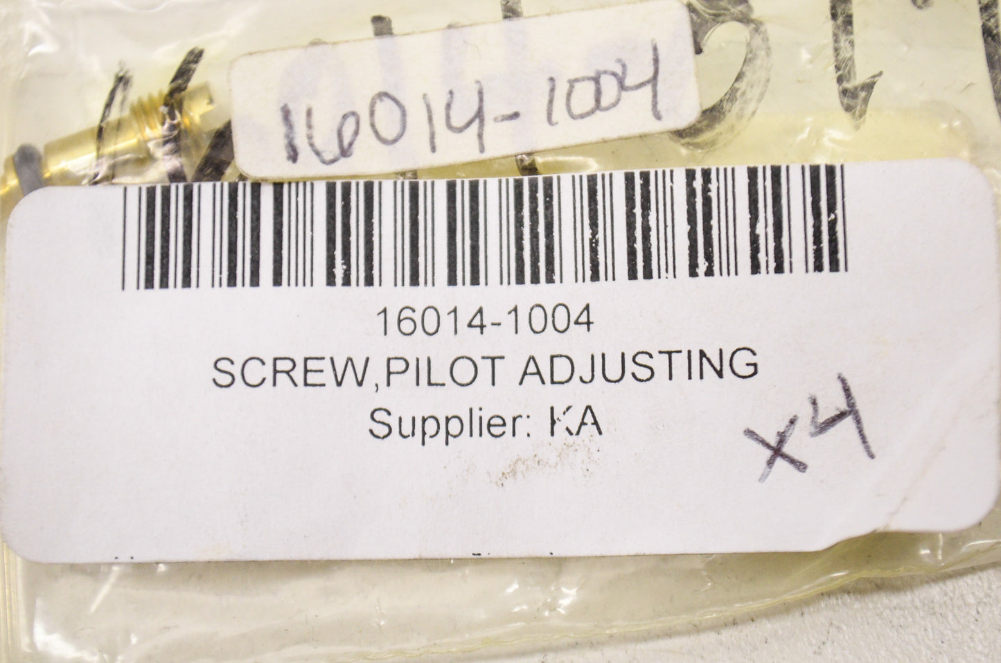 Pilot Adjusting Screw NOS