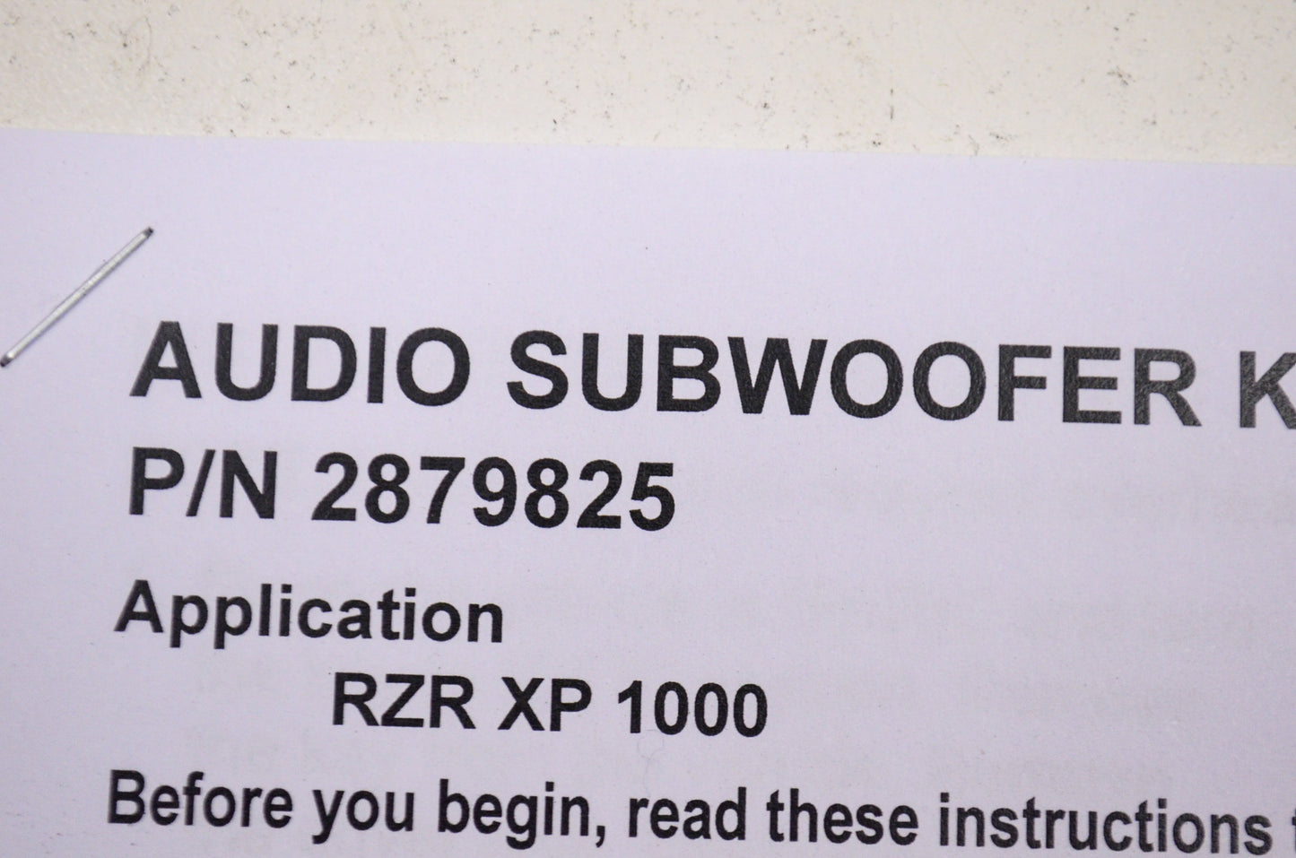 MTX K-Stereo Subwoofer NOS