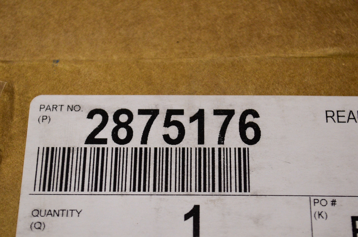 OEM Polaris 2875176 Rear Cargo Box NOS