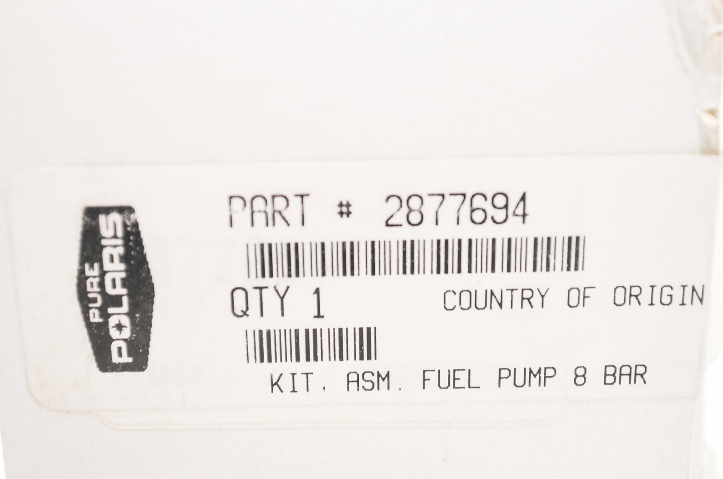 New OEM Polaris Fuel Pump Kit Classic RMK Switchback NOS