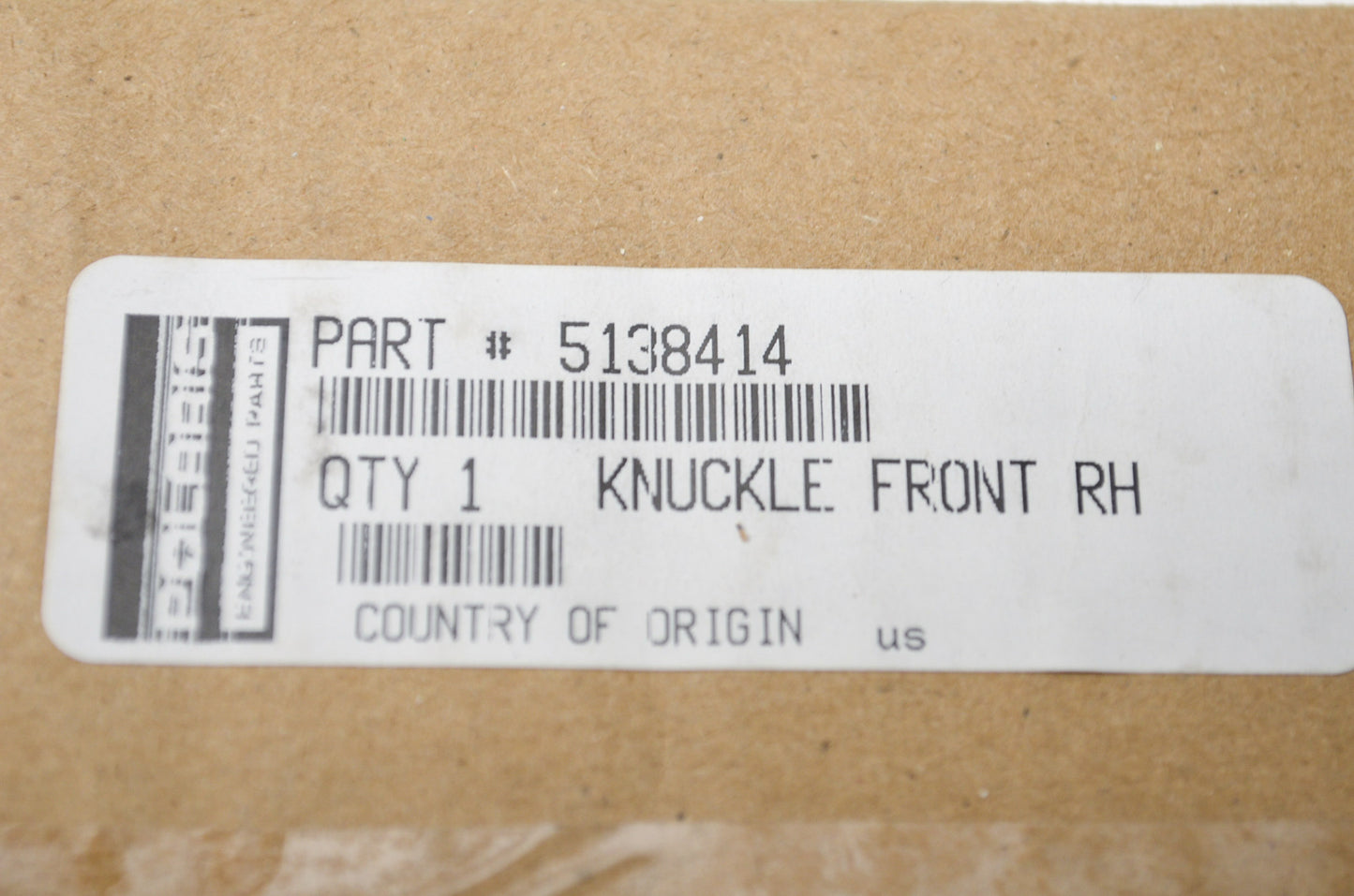 OEM Polaris 5138414 Right Front Knuckle NOS