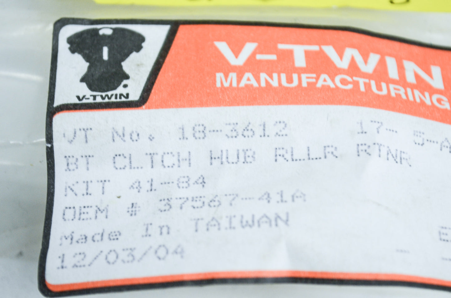 V-Twin Clutch Hub Roller Retainer Kit Big Twin NOS