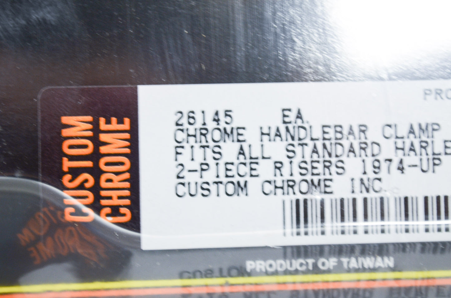Custom Chrome 26145 Handle Bar Top Clamps NOS