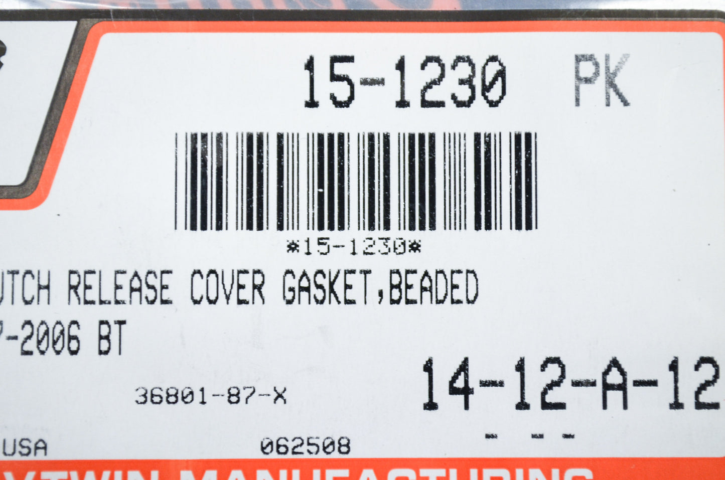 New V-Twin James Clutch Release Gasket NOS