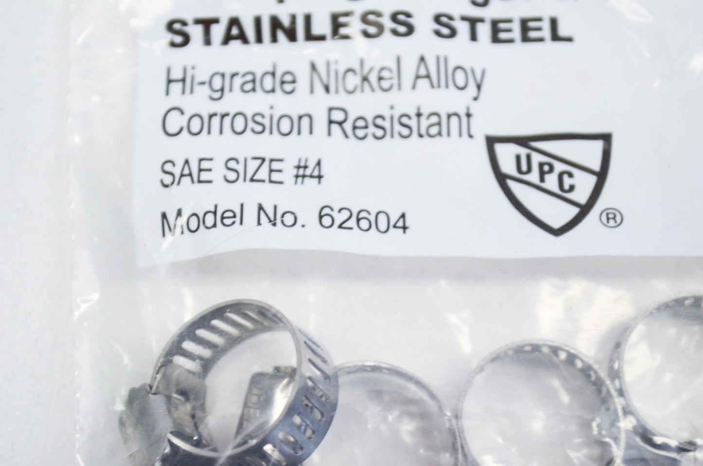 New Ideal 1/4'-5/8' Hose Clamp Qty 10 NOS