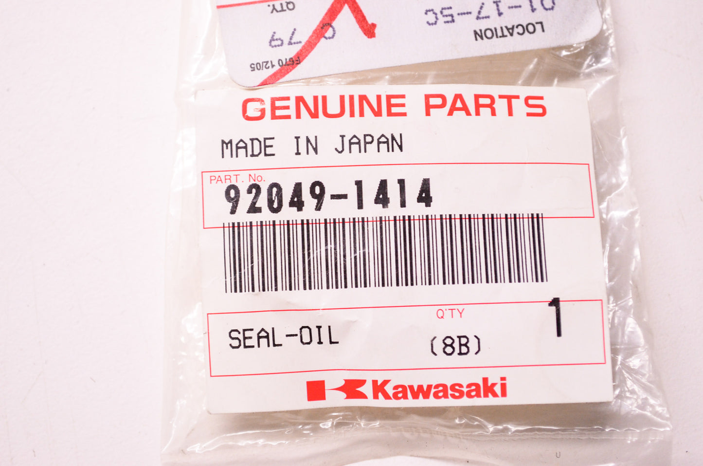 OEM Kawasaki 92049-1414 Oil Seal NOS