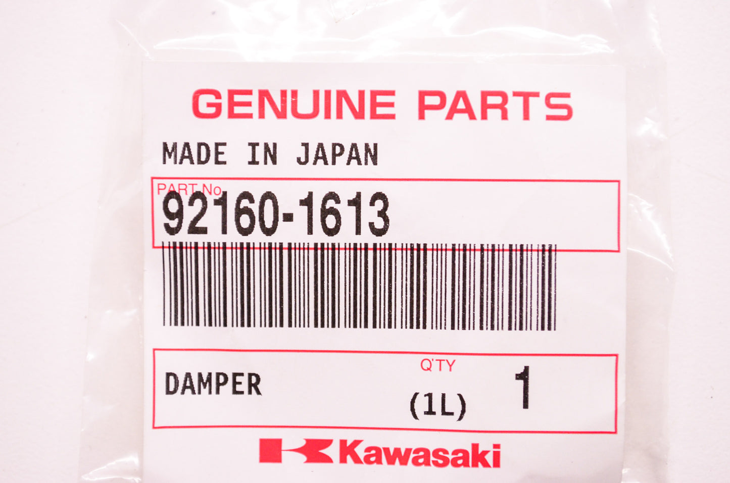 OEM Kawasaki 92160-1613 Damper NOS