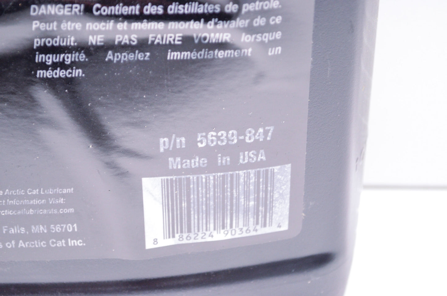 OEM Arctic Cat 5639-847 ACT Drive Transmission Flush Fluid 1 U.S. Gallon 3.78L N