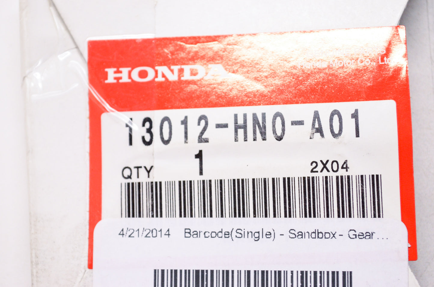 OEM Honda 13012-HN0-A01 Ring Set (0.5) NOS