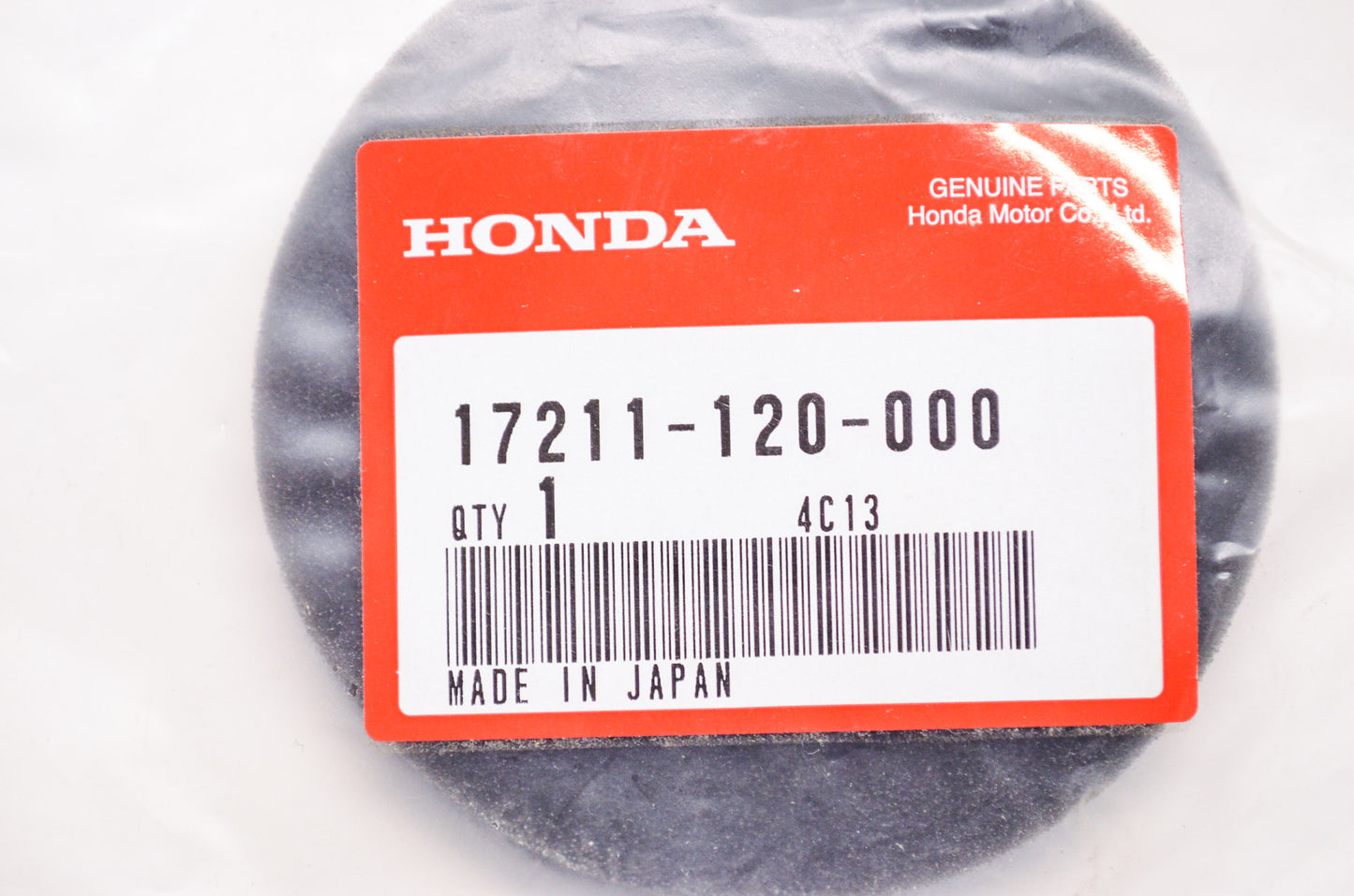 OEM Honda 17211-120-000 Air Cleaner Element NOS