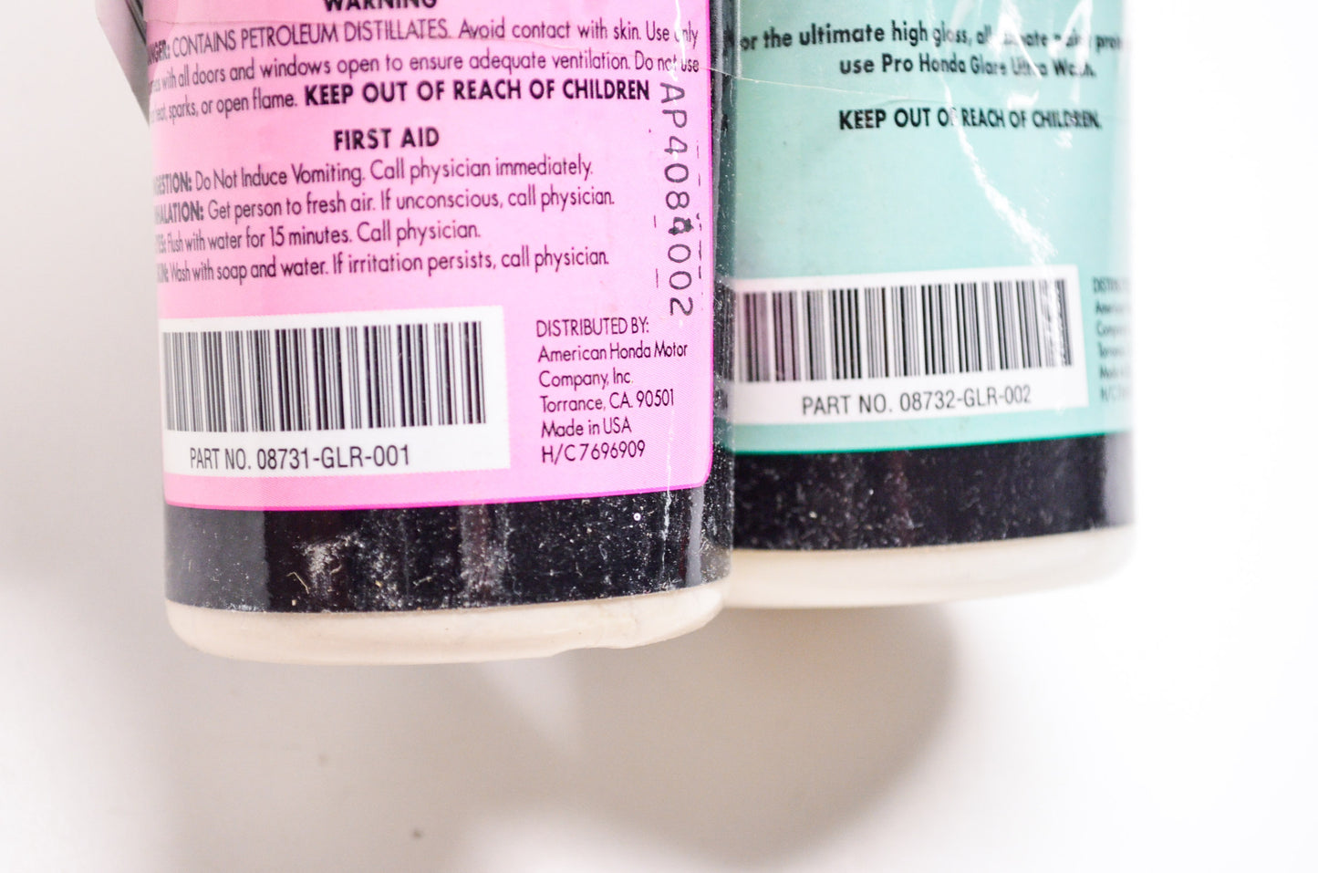 Glare Ultra Wash & Professional Polish Set 12 oz NOS