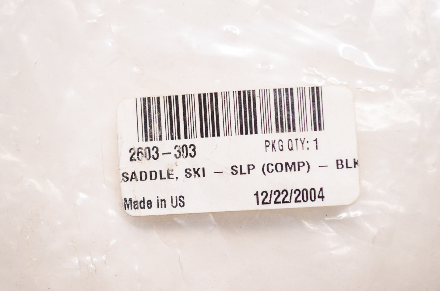 OEM Arctic Cat 2603-303 Black SLP Ski Saddle Assembly NOS