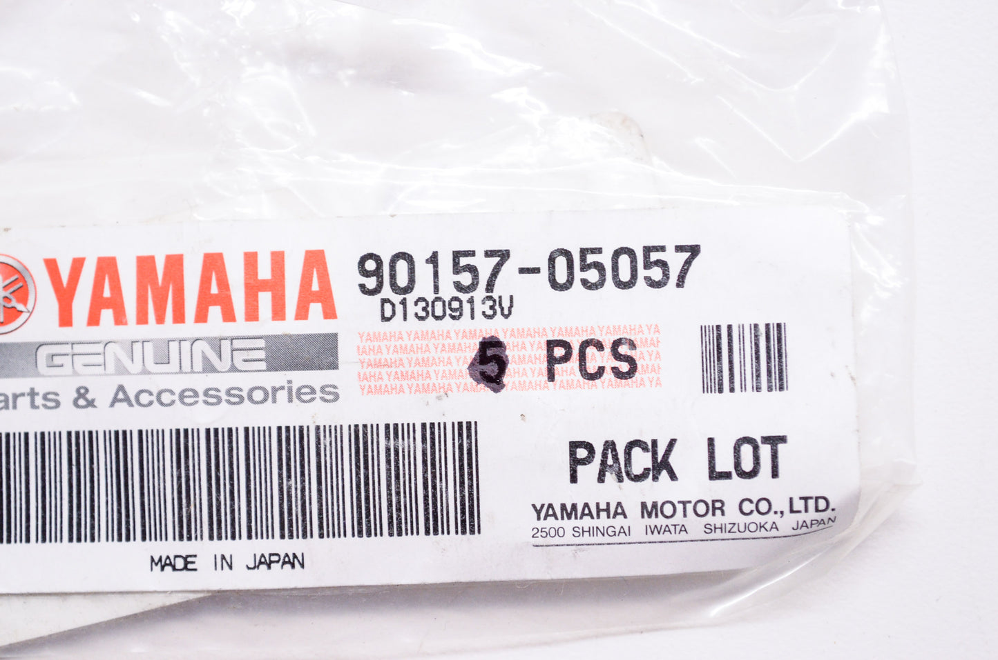 OEM Yamaha 90157-05057-00 Pan Head Screw Qty 3 NOS
