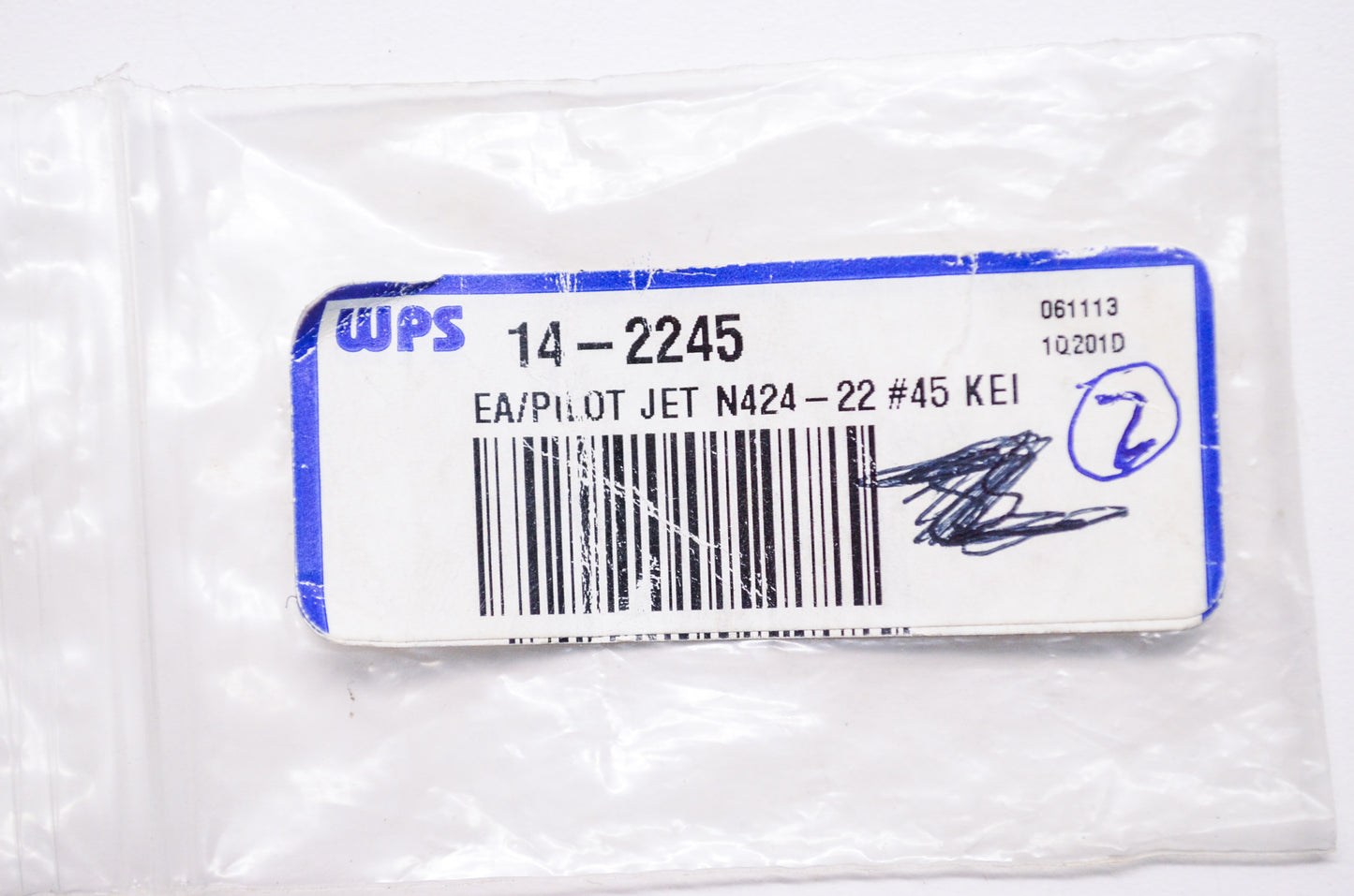 New Aftermarket Pilot Jet Keihin #45 NOS
