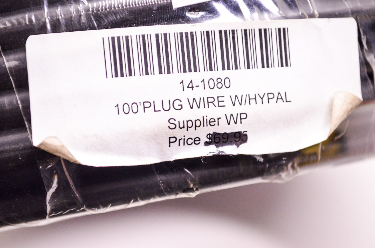 New Nakaya 7mm Black Spark Plug Wire w/ Hypal 26' NOS