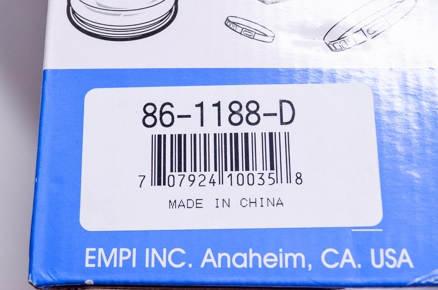 New Empi C.V. Boot Kit NOS