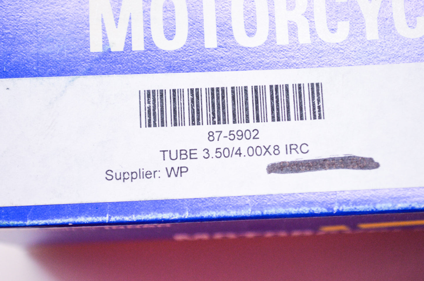 New IRC Tire Motorcycle Tube Size 3.50/4.00x8 IRC JS244A NOS