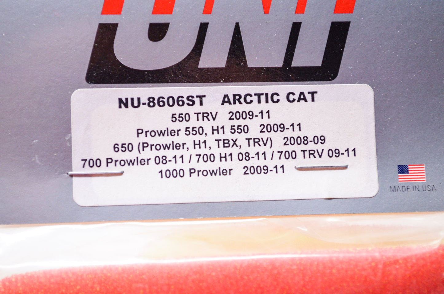 New Uni Air Filters Arctic Cat Air Filter NOS