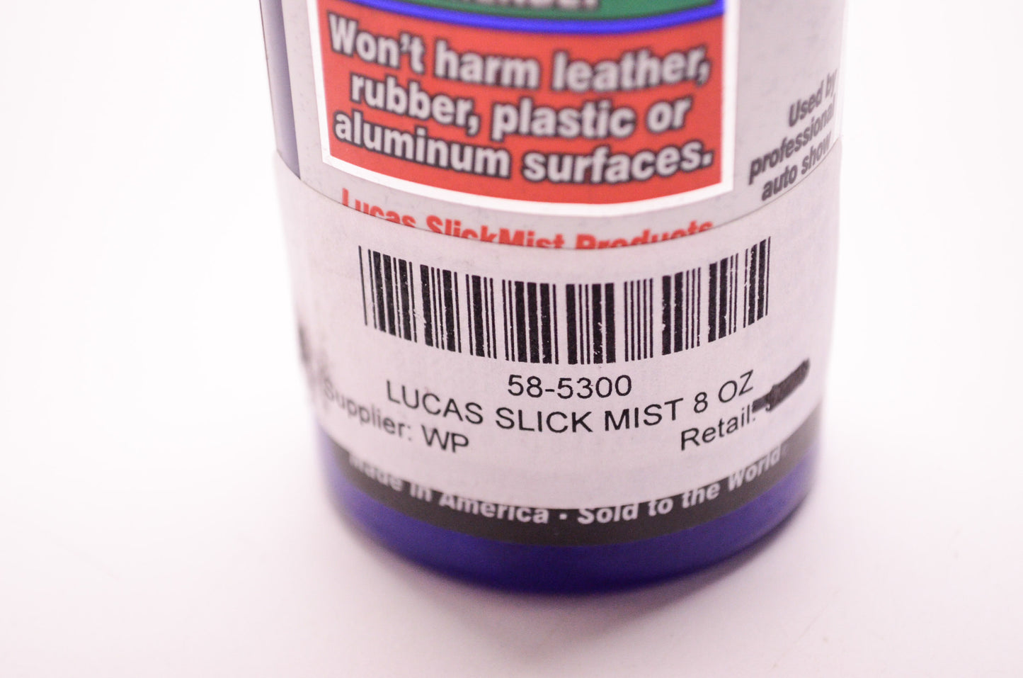 New Lucas Oil Products Inc Slick Mist Fast & Easy Speed Wax 8 fl oz 237 ml NOS