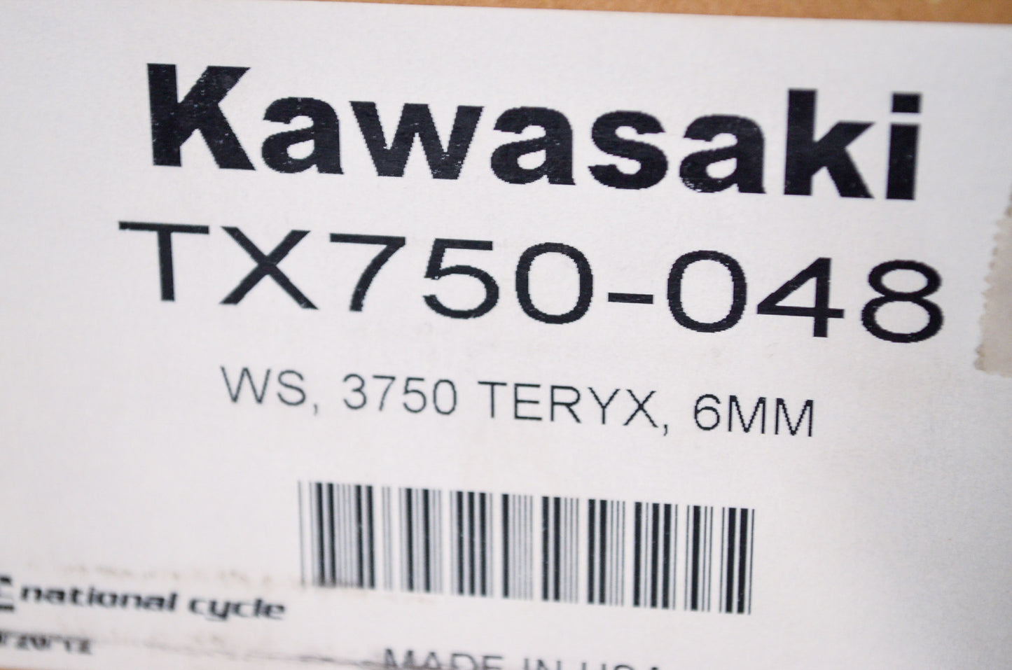 OEM Kawasaki TX750-048 Full Windshield NOS