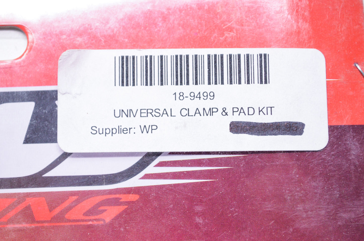 Silver Universal Clamp & Pad Kit NOS