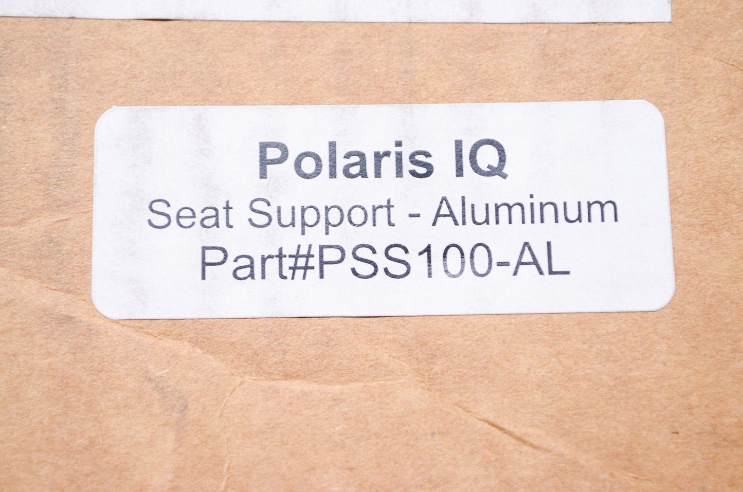 New Skinz Protective Gear Aluminum Seat Support Polaris IQ NOS