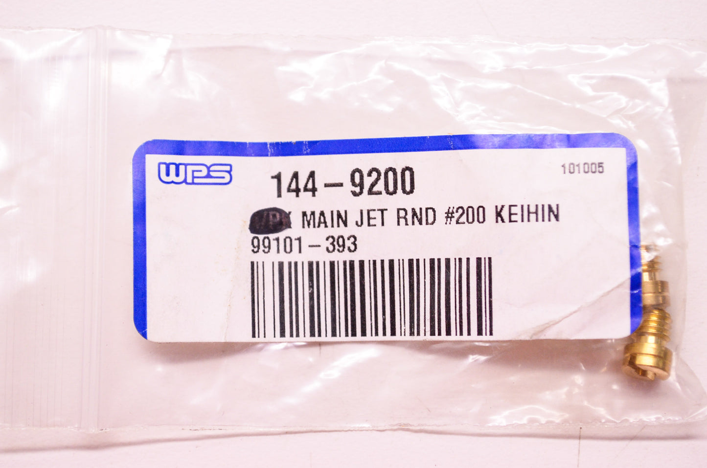New Aftermarket Main Jet Round #200 Keihin NOS