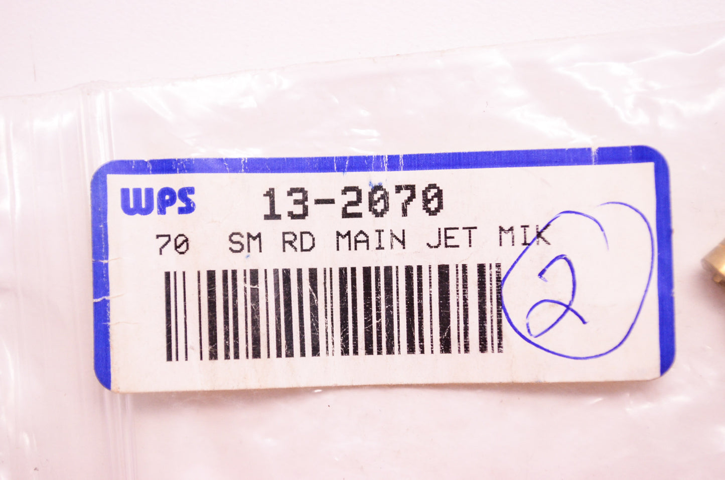 New Aftermarket Main Jet Small Round #70 Mikuni NOS