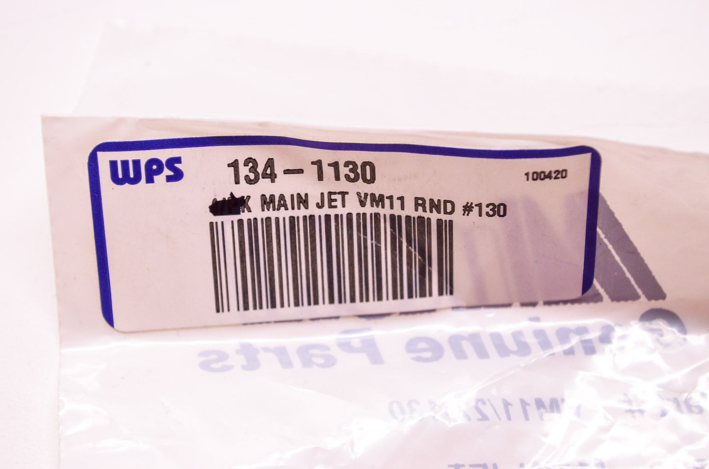 New Mikuni Main Jet Round #130 NOS
